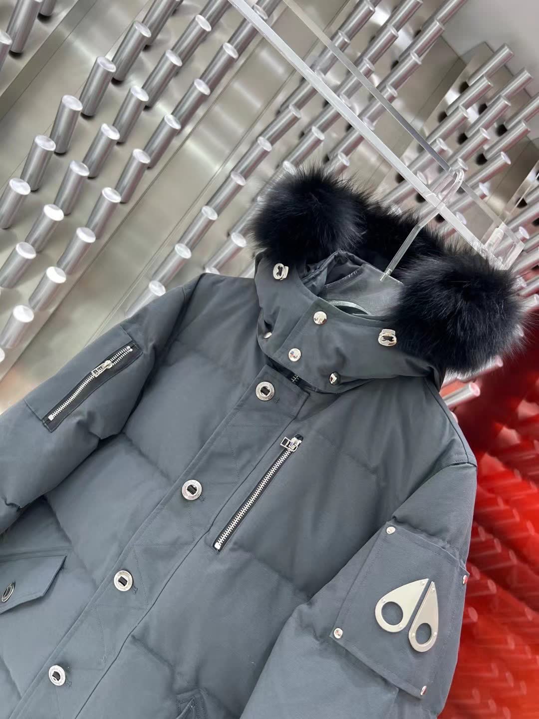 Moose Knuckles Hooded Down Jacket Moose Knuckles Hooded Down Jacket
